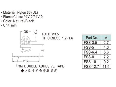 FSS-5 - Fasteners Hardware -