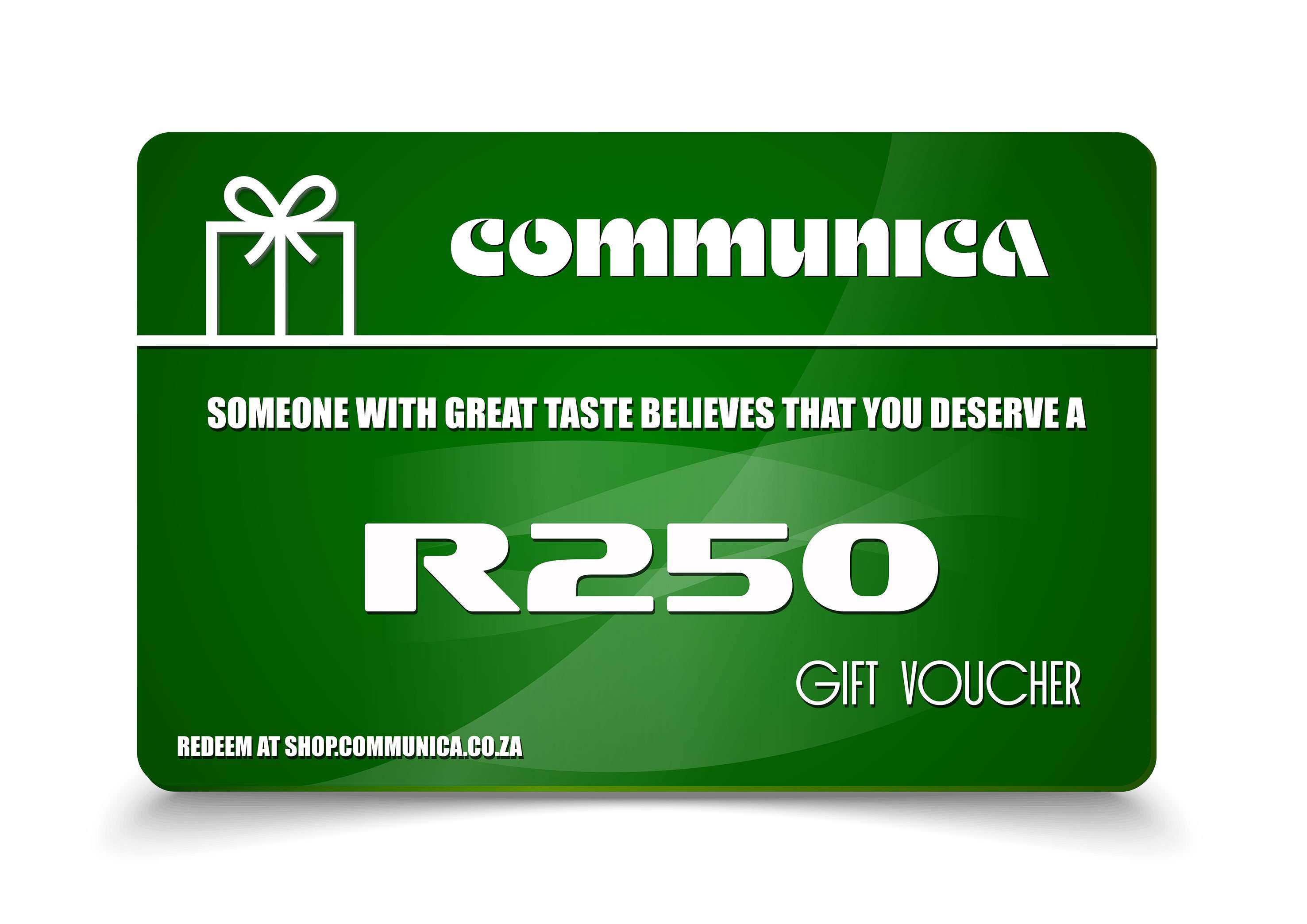Gift Card - Communica [Part No: ]