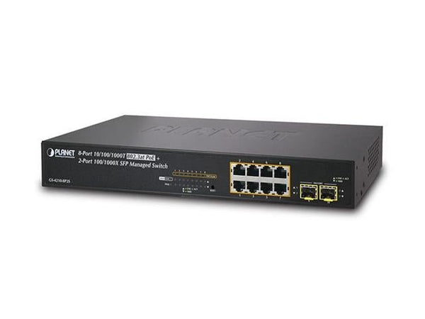 GS-4210-8P2S - Communica [Part No: GS-4210-8P2S]
