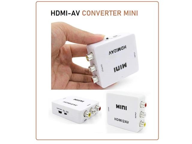 HDMI-AV CONVERTER MINI - HDMI / VGA / AV Converters -