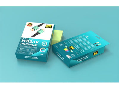HDMI-HDMI 10M 8K PREMIUM PST T1 - Computer Network Leads -