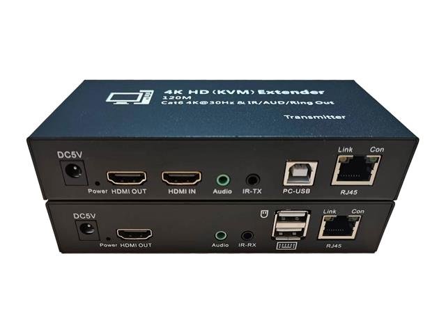 HDMI KVM IP EXTENDER PST-120 T1 - USB Hubs, Adaptors, & Extenders -