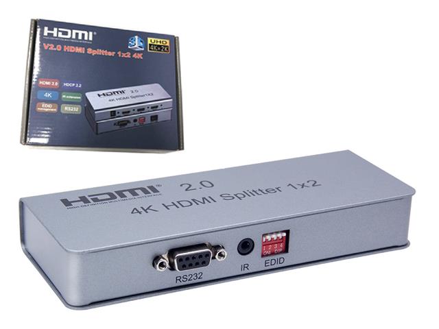 HDMI SPLITTER PST-V2,0 4K102EDID - TV, Video & DSTV Accessories -