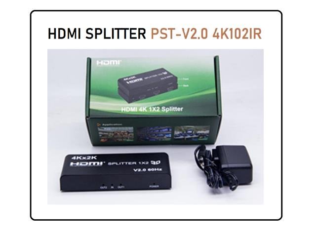 HDMI SPLITTER PST-V2,0 4K102IR - TV, Video & DSTV Accessories -