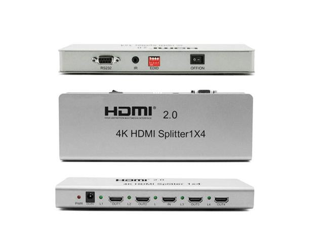 HDMI SPLITTER PST-V2,0 4K104EDID - TV, Video & DSTV Accessories -