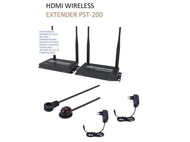 HDMI WIRELESS EXTENDER PST-200 - TV, Video & DSTV Accessories -