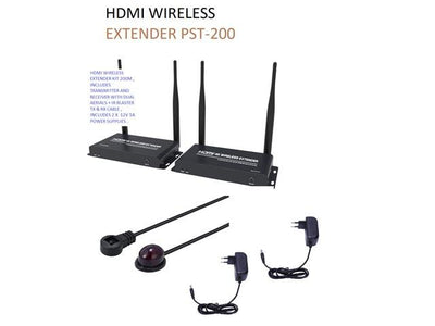HDMI WIRELESS EXTENDER PST-200 - TV, Video & DSTV Accessories -