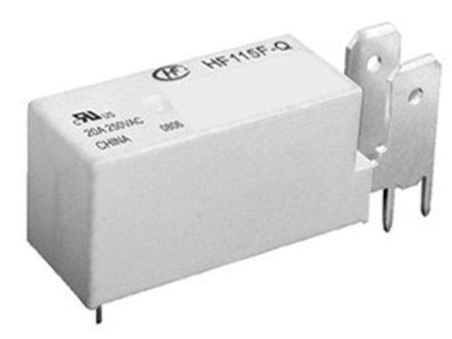 2 Rel&egrave; Di Potenza HONGFA JQX-115F-024-1HS3 24VDC 16A 250VAC A 6 Pin - Nuovi