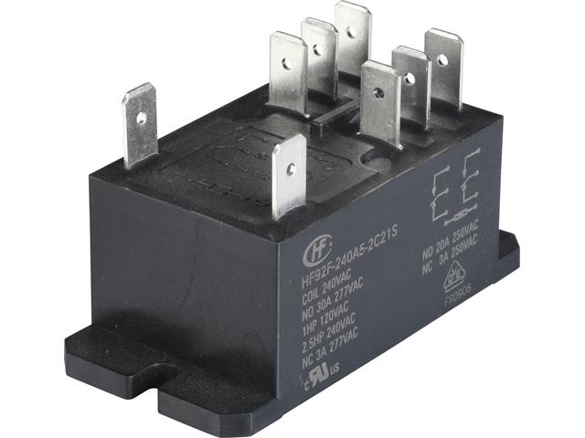 HF92F - 240A - 2C21S - Relays -