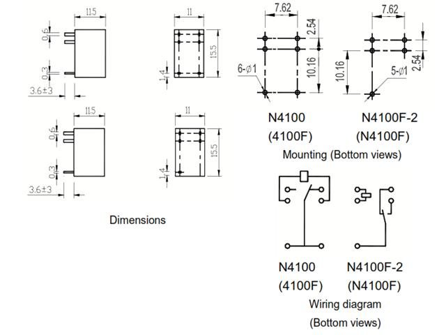 HFD16-5-ZH-3N - Relays -