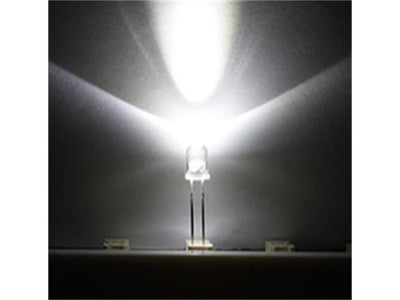 HKD 100X5MM ASSTD LEDS-5 COLORS - LED Lamps -