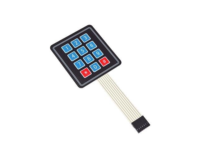 HKD 3X4 MEMBRANE KEYPAD - Sensors -