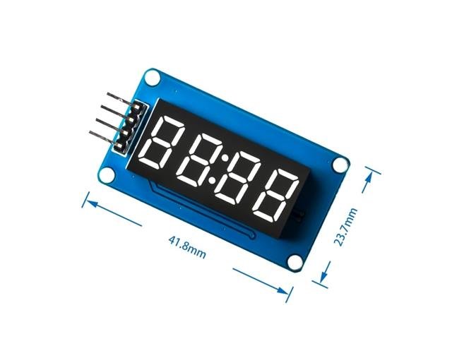 HKD 4 DIG LED DISPLAY I2C-4WIRE - Displays -