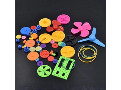 HKD 55X COLOUR PLASTIC GEAR KIT - Robot Clutches & Gears -