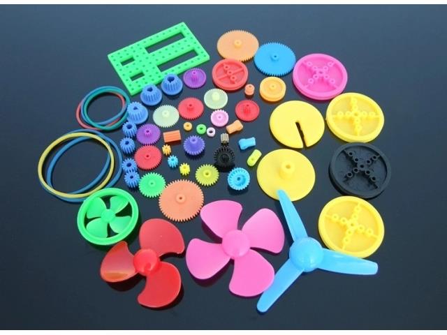 HKD 55X COLOUR PLASTIC GEAR KIT - Robot Clutches & Gears -