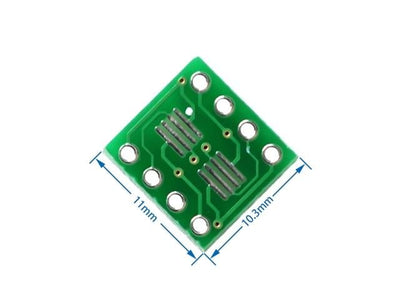 HKD 8P SOP TO 8P DIP BOARD 5/PKT - Breakout boards / Shields / Modules -