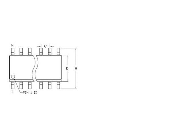 HKD 8P SOP TO 8P DIP BOARD 5/PKT - Breakout boards / Shields / Modules -