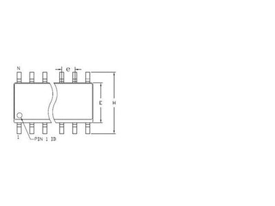 HKD 8P SOP TO 8P DIP BOARD 5/PKT - Breakout boards / Shields / Modules -