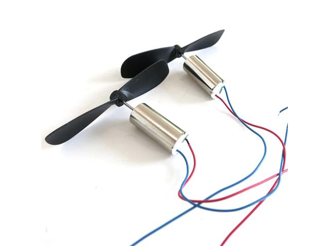 5PCS Coreless Micro DC Motors - 7x20mm, 3.7V 42000RPM, For Tiny Whoop Drones & RC Models - View #5