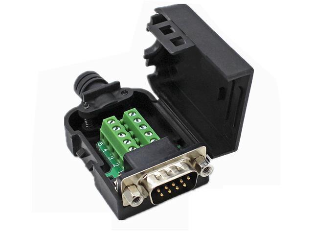 HKD DE9P SCREW ON D-SUB - Interface Connectors -