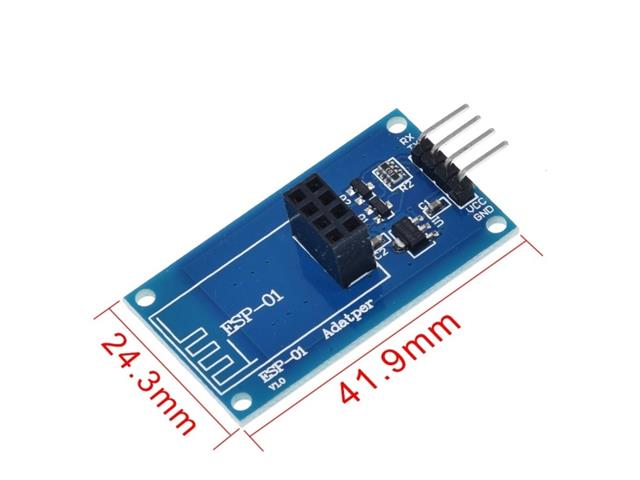 HKD ESP8266 ESP-01 ADAPT 3.3V/5V - ESP8266 & ESP32 Modules -