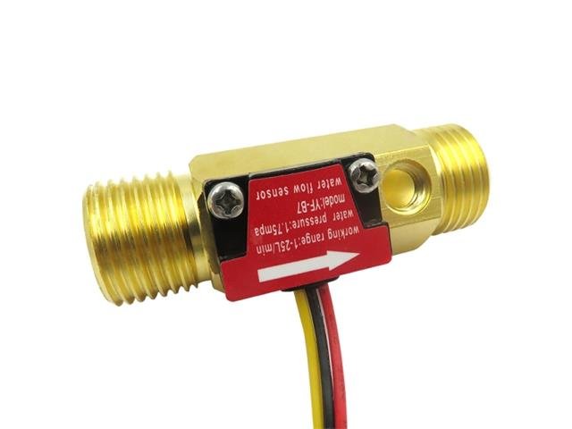 HKD G1/2IN WATER FLOW SENS BRASS - Irrigation / Water Pumps -