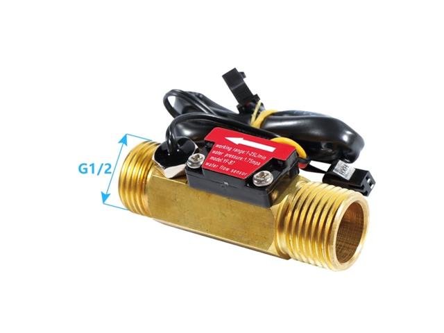 HKD G1/2IN WATER FLOW SENS BRASS - Irrigation / Water Pumps -