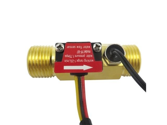 HKD G1/2IN WATER FLOW SENS BRASS - Irrigation / Water Pumps -