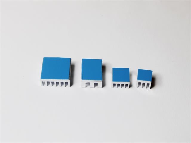 HKD HEATSINK KIT RASPBERRYPI 4PC - Heatsinks -