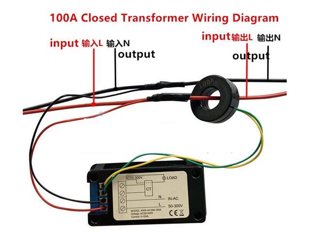 HKD KWS-AC300 LCD POWER METER