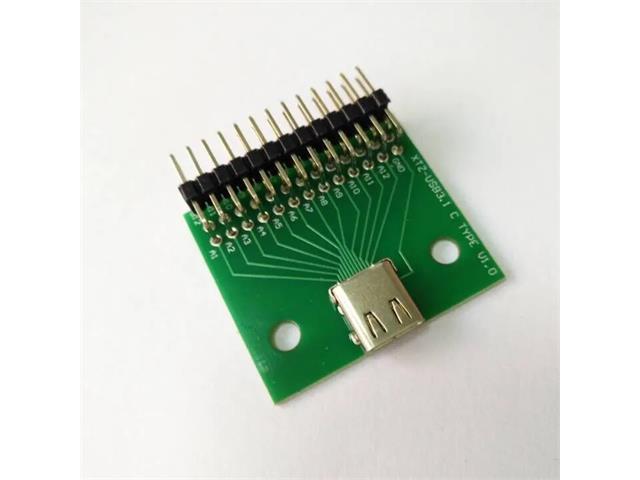 HKD USB TYPE-C BREAKOUT BRD 24P - Breakout boards / Shields / Modules -