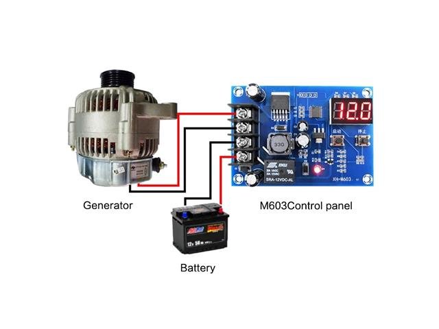 HKD XH-M603 DIG BAT CONT 12V-24V - Power, Battery & Solar -