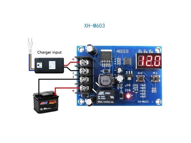 HKD XH-M603 DIG BAT CONT 12V-24V - Power, Battery & Solar -