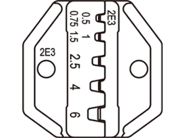 HT236E3 DIE - Crimpers -