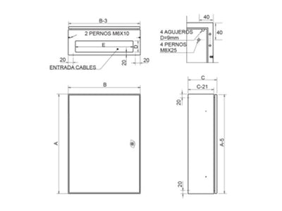IDE GN1209030 - Industrial Enclosures -