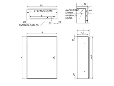 IDE GN806030 - Industrial Enclosures -