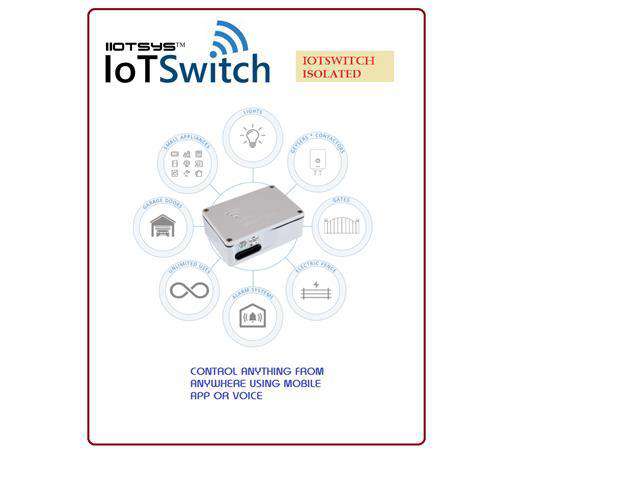 IIOTSYS ISOLATED IOTSWITCH - Home Automation -