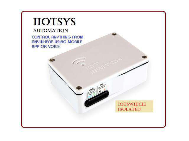 IIOTSYS ISOLATED IOTSWITCH - Home Automation -