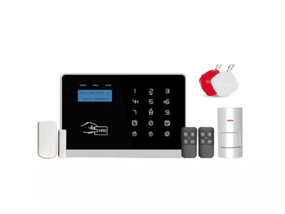 INT-GSM+WIFI+RFID ALARM KIT 80+2 - Alarms & Accessories -