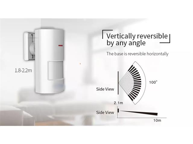 INT-PIR ID W/LESS 06A 3VDC - Alarms & Accessories -