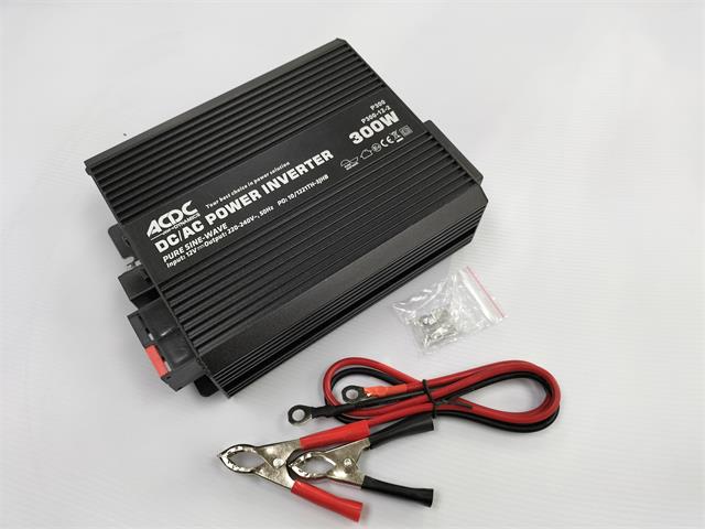 INVERTER 300WPSW 12V USB - Power Inverters -