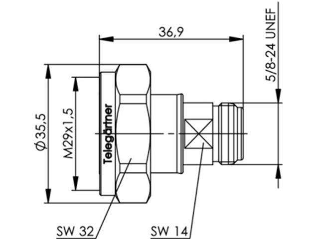 J01122B0010 - R F Coaxial Connectors -