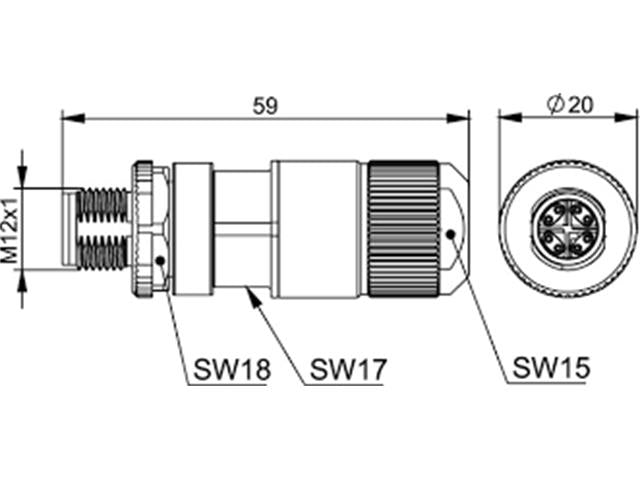 J80026A0100 - Circular Connectors -