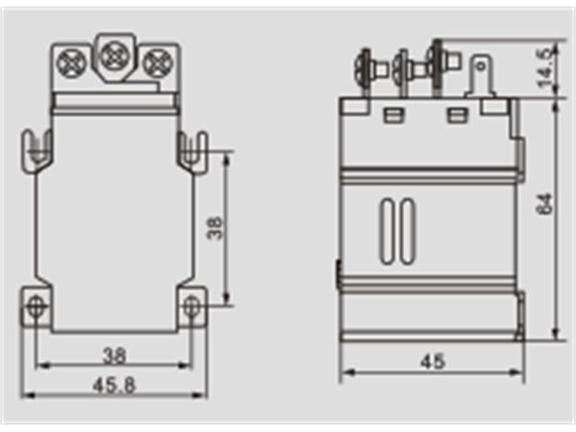 JQX40F-1Z-DC12V - Relays -