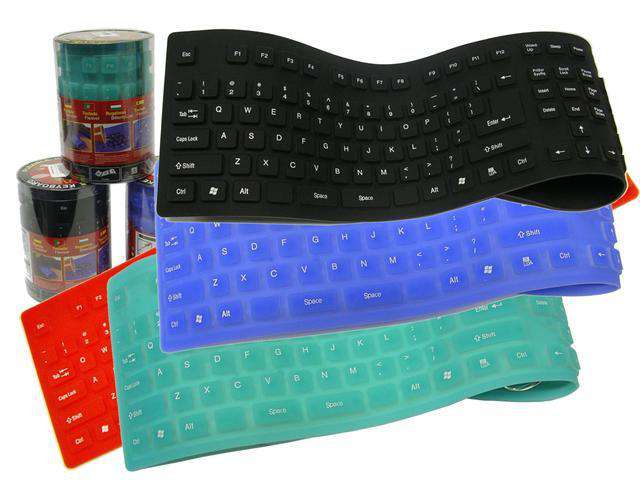 KEYBOARD FLEXI #TT - Computer Screens, Keyboards & Mouse -