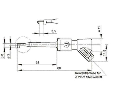 KLEPS2-BU BLACK - Test Leads & Probes -