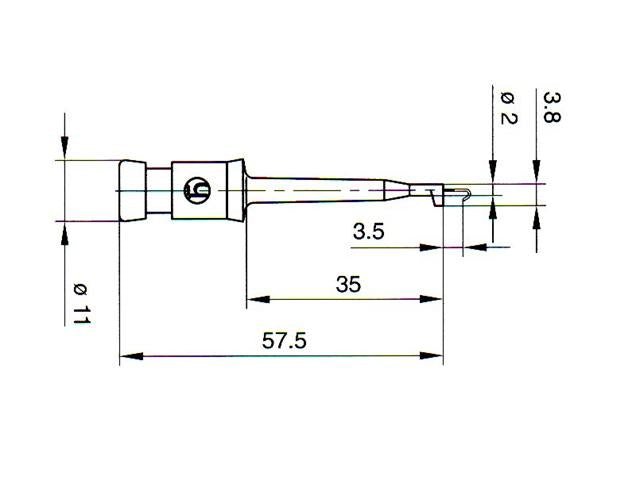 KLEPS2 RED - Test Leads & Probes -