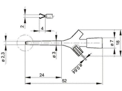 KLEPS3ST RED - Test Leads & Probes -