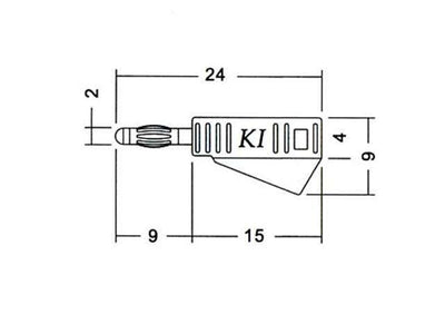 KLG2-45 WHITE - Test Leads & Probes -