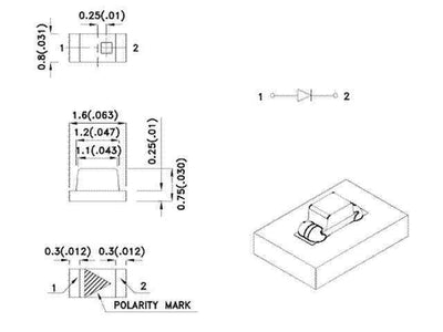 KPT-1608SURC - LED Lamps -